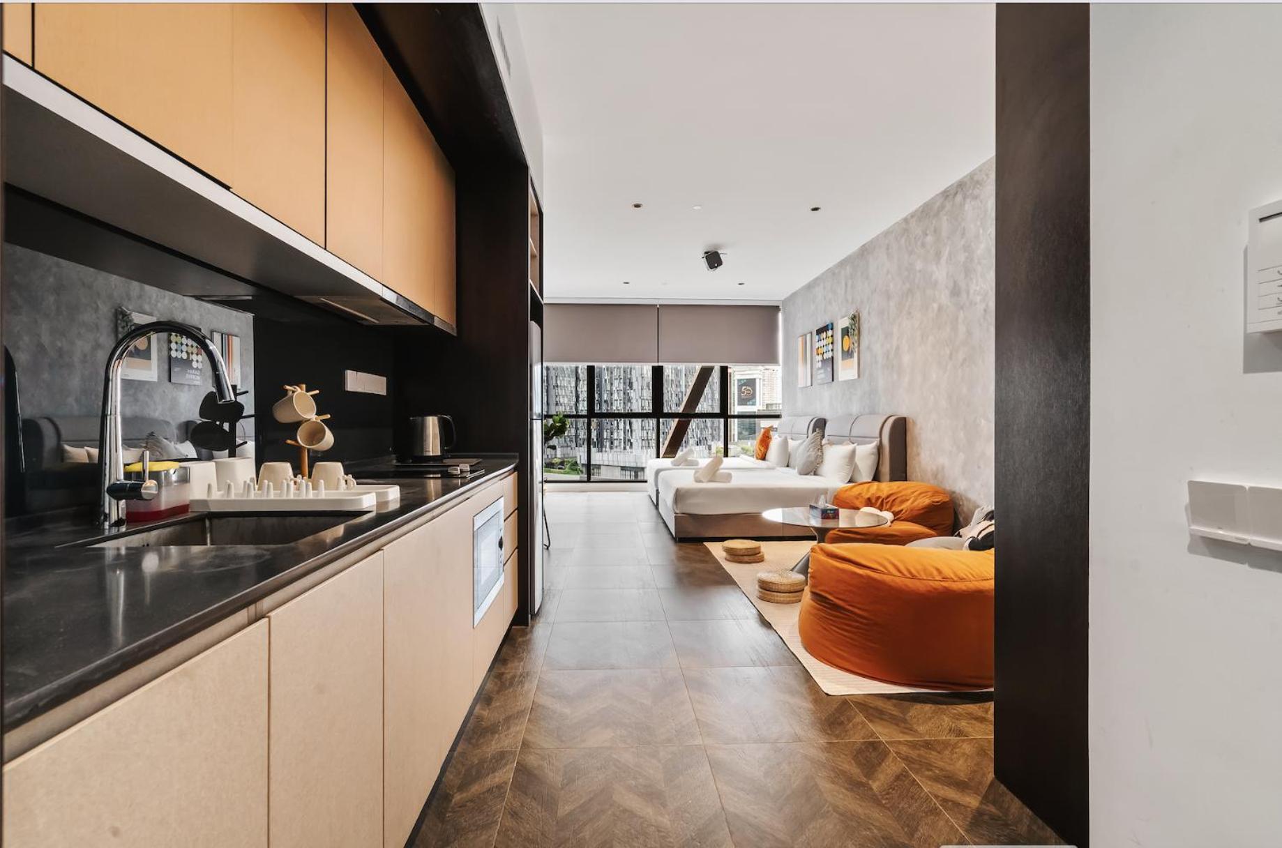 Greystone Scarletz Suites Kuala Lumpur Dış mekan fotoğraf